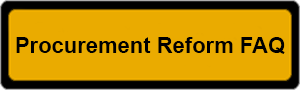 Procurement Reform FAQs